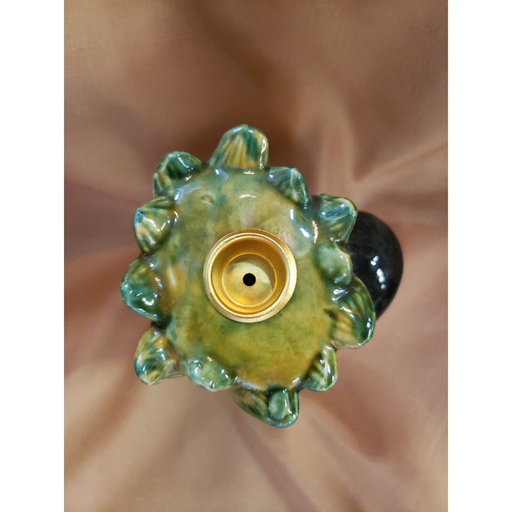 Vtg Formalities Majolica Duck Candle Holder - Picture 5 of 6